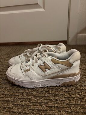 New Balance 550 Sneakers White Incense, Size 6.5 Women’s, Size 5 Men’s, Neutral